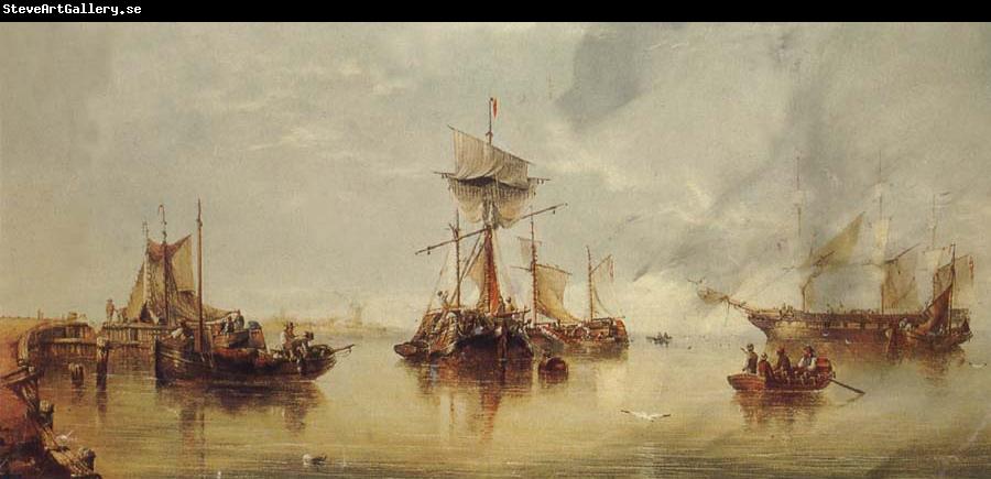 Henry Redmore Marine painting